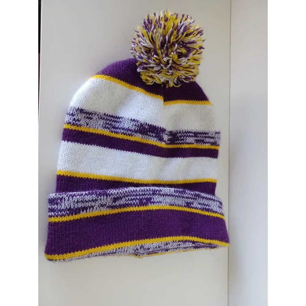 MN Vikings Colors Beanie Winter Hat Accessories